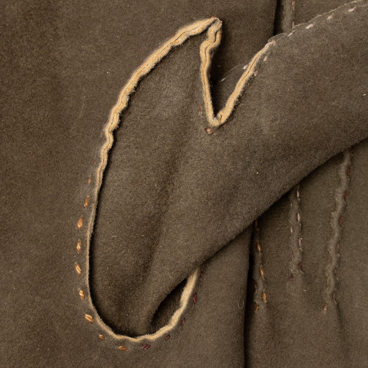 Gloves "Bad Gastein" made of Deerskin with Cashmere Lining - hand-sewn